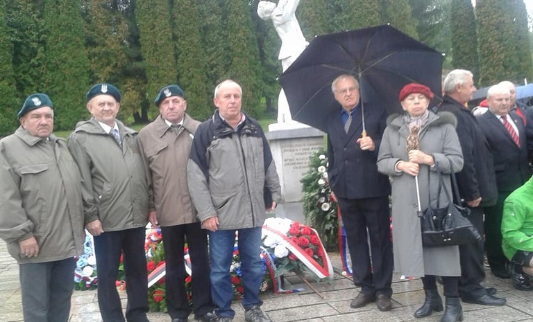 73 rocznica walk w rejonie Przełęczy Dukielskiej Karinov-Republika Słowacka.